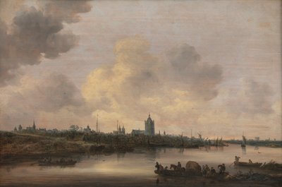 Prospect van de stad Arnhem door Jan Josephsz van Goyen